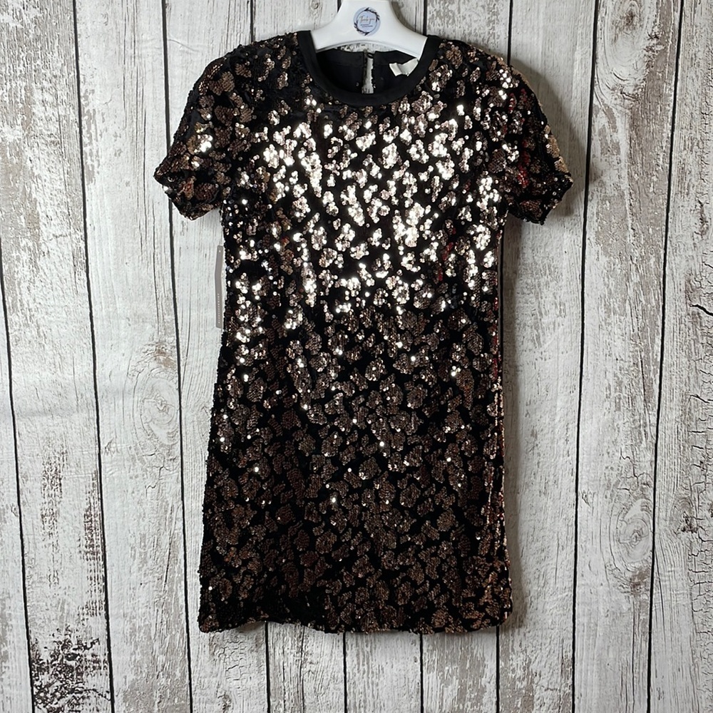Anthropologie RO & DE sequin mini dress. Size XS. NWT​​​